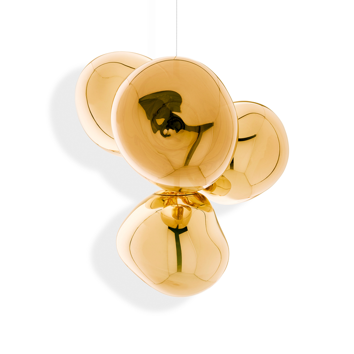 歐洲進口燈飾｜Tom Dixon 熔岩吊燈 Melt Chandelier 英國進口燈具傢具品牌