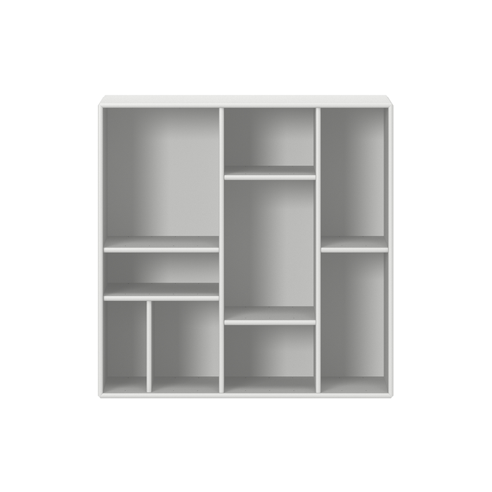北歐收納櫃書架｜Montana 迷宮九格收納櫃 (壁掛式) Compile Small Bookshelf with Decorative Divisions