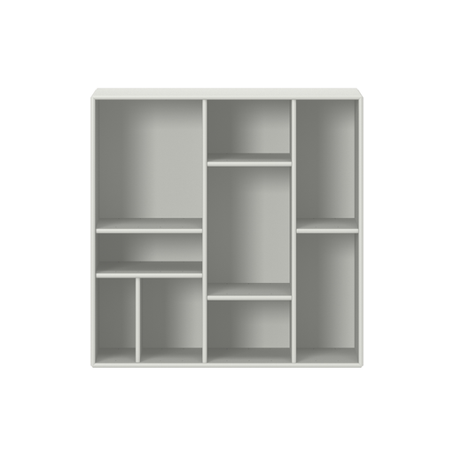 北歐收納櫃書架｜Montana 迷宮九格收納櫃 (壁掛式) Compile Small Bookshelf with Decorative Divisions