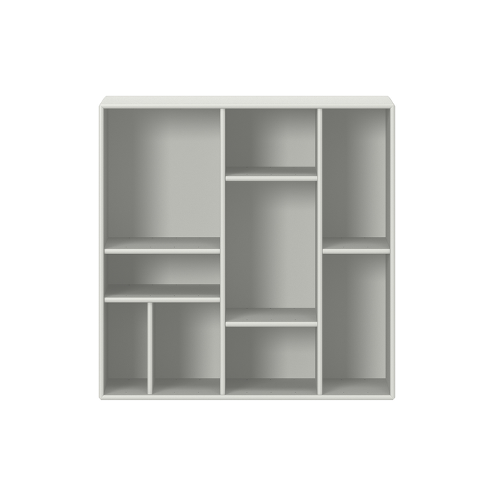北歐收納櫃書架｜Montana 迷宮九格收納櫃 (壁掛式) Compile Small Bookshelf with Decorative Divisions