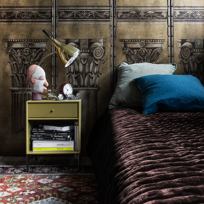 北歐風格收納櫃床頭櫃｜夢想床頭櫃 / 邊桌（含抽屜收納） Montana Dream Nightstand / Side Table