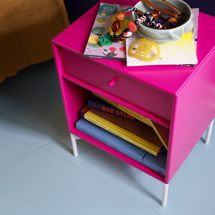 北歐風格收納櫃床頭櫃｜夢想床頭櫃 / 邊桌（含抽屜收納） Montana Dream Nightstand / Side Table