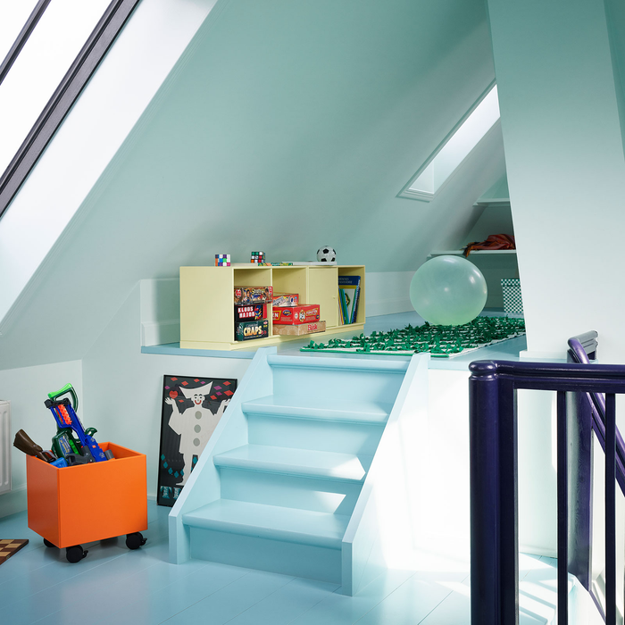 北歐收納櫃｜ Montana 線性四格收納櫃 (壁掛式) Line Sideboard