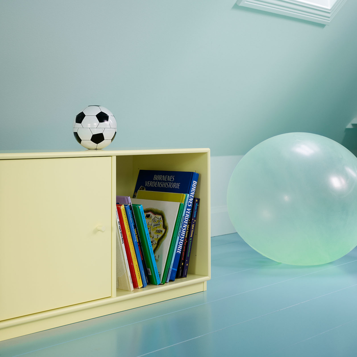 北歐收納櫃｜ Montana 線性四格收納櫃 (壁掛式) Line Sideboard