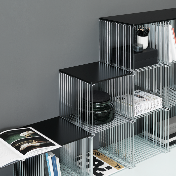 北歐收納櫃｜Montana 潘頓壁櫃配件 (長方形桌板) Panton Double Wire Top Panel 