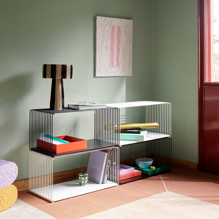 北歐收納櫃｜Montana 潘頓長方形壁櫃 / 邊桌 / 茶几 Panton Wire Extended 