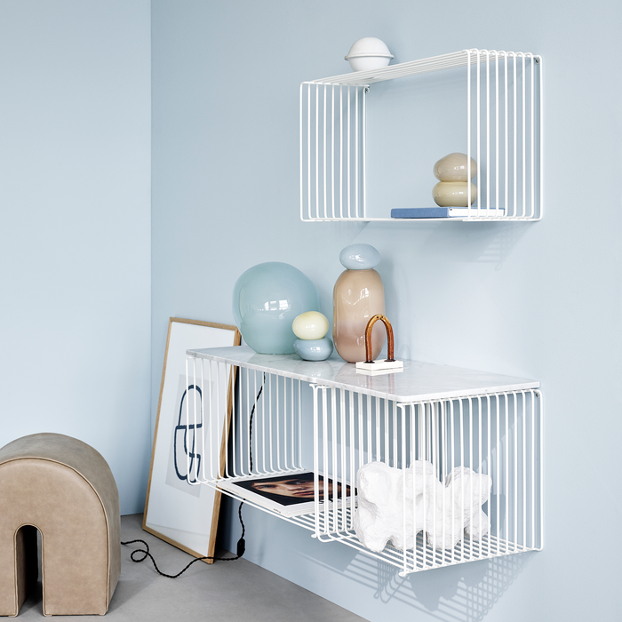 北歐收納櫃｜Montana 潘頓長方形壁櫃 / 邊桌 / 茶几 Panton Wire Extended 