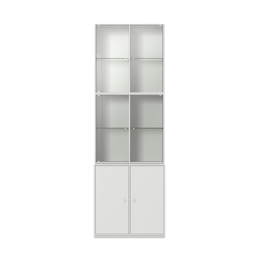 北歐收納櫃｜Montana 升起收納櫃 Rise Cabinet with Glass Doors 