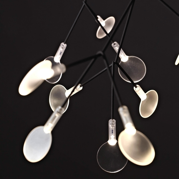 歐洲進口燈飾｜Moooi 美麗花火吊燈 (橫式支架款 / 116cm) Heracleum Ⅲ Endless Suspension Lamp