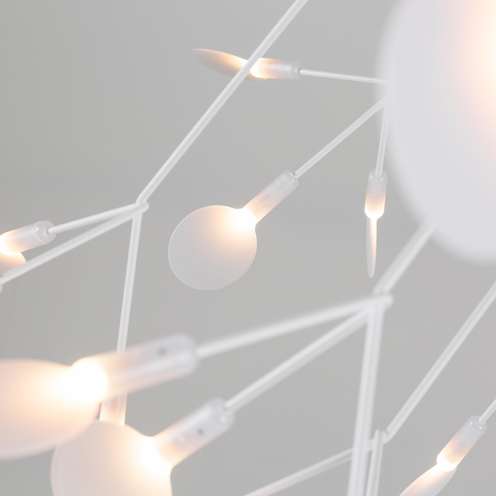 歐洲進口燈飾｜Moooi 美麗花火吊燈 (橫式支架款 / 116cm) Heracleum Ⅲ Endless Suspension Lamp
