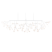 歐洲進口燈飾｜Moooi 美麗花火吊燈 (橫式支架款 / 155 cm) Heracleum Ⅲ Linear Suspension Lamp