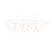 歐洲進口燈飾｜Moooi 美麗花火吊燈 (橫式支架款 / 155 cm) Heracleum Ⅲ Linear Suspension Lamp