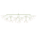 歐洲進口燈飾｜Moooi 美麗花火吊燈 (橫式支架款 / 155 cm) Heracleum Ⅲ Linear Suspension Lamp