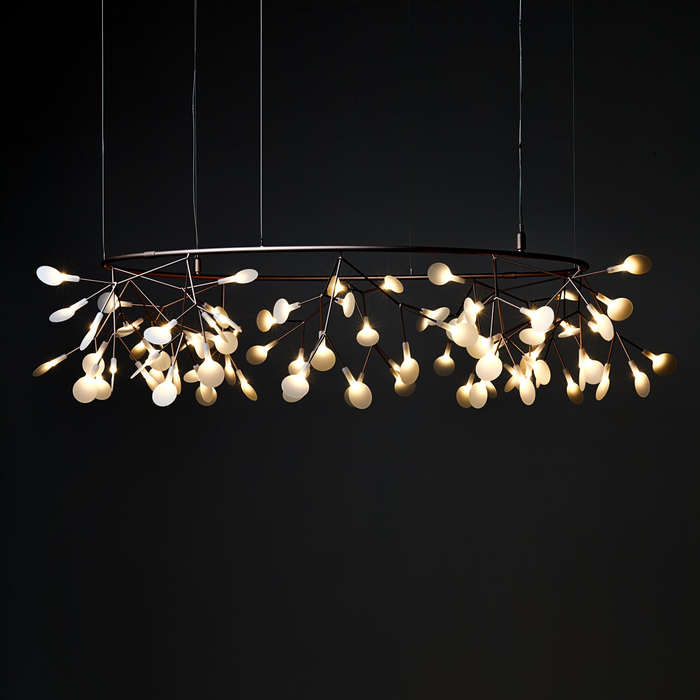 歐洲進口燈飾｜Moooi 美麗花火環形吊燈 (Ø160 cm) Heracleum The Small Big-O Suspension Lamp