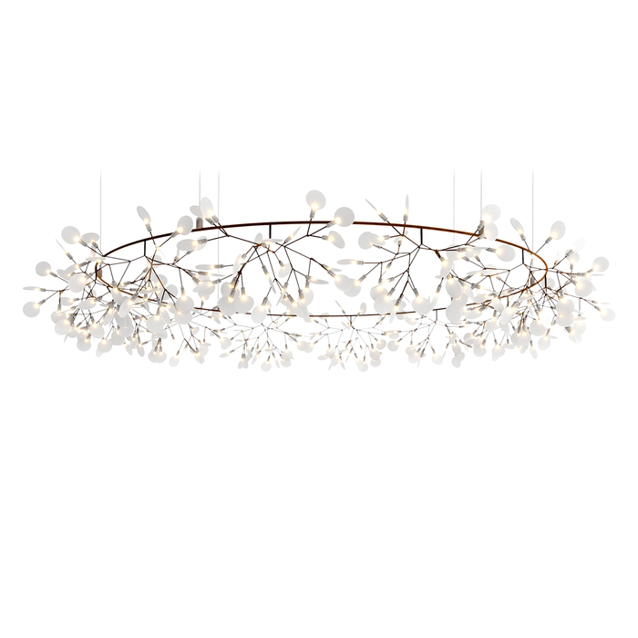 歐洲進口燈飾｜Moooi 美麗花火環形吊燈 (Ø210 cm) Heracleum The Big-O Suspension Lamp
