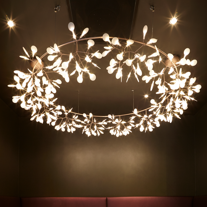 歐洲進口燈飾｜Moooi 美麗花火環形吊燈 (Ø210 cm) Heracleum The Big-O Suspension Lamp