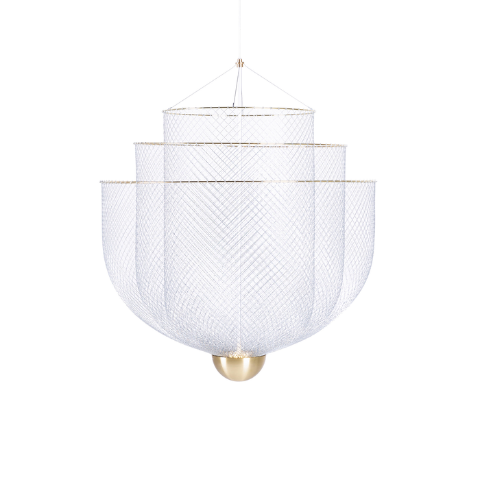歐洲進口燈飾推薦｜Moooi 夢幻織網吊燈 (Ø58 cm) Meshmatics Chandelier