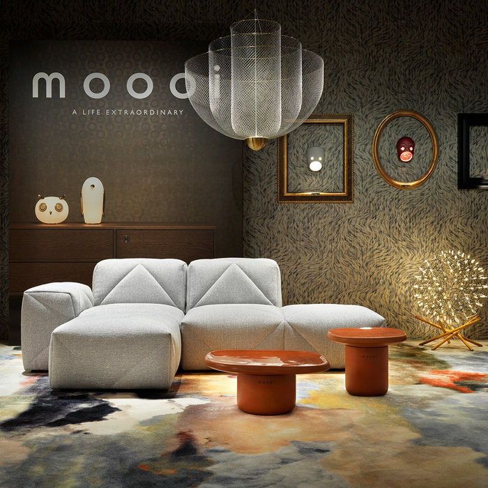 歐洲進口燈飾推薦｜Moooi 夢幻織網吊燈 (Ø58 cm) Meshmatics Chandelier