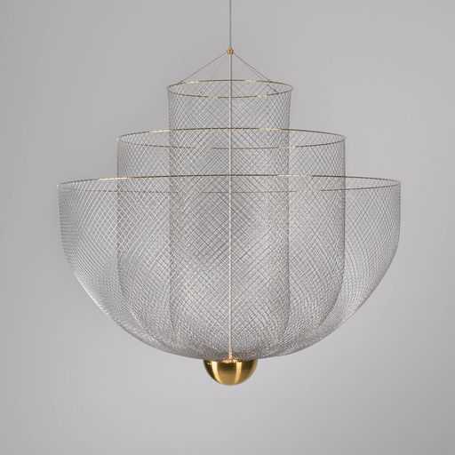 歐洲進口燈飾推薦｜Moooi 夢幻織網吊燈 (Ø90 cm) Meshmatics Chandelier 