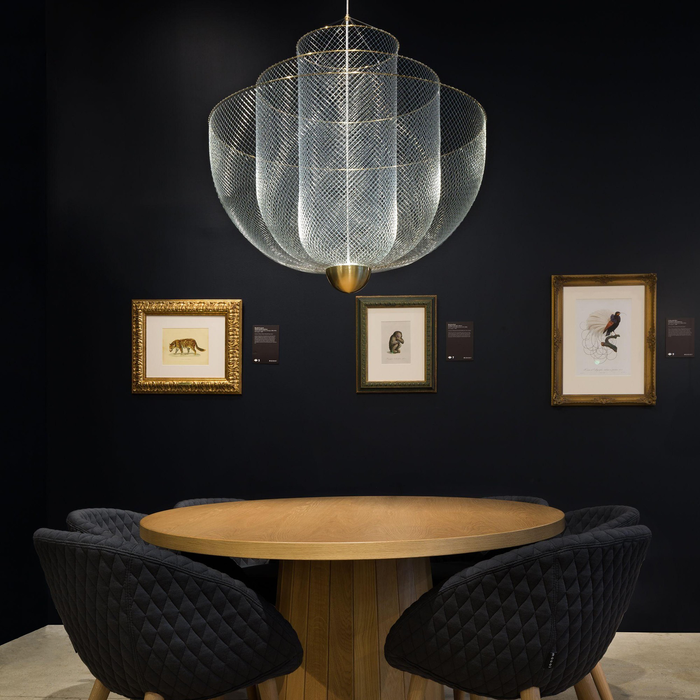 歐洲進口燈飾推薦｜Moooi 夢幻織網吊燈 (Ø90 cm) Meshmatics Chandelier 