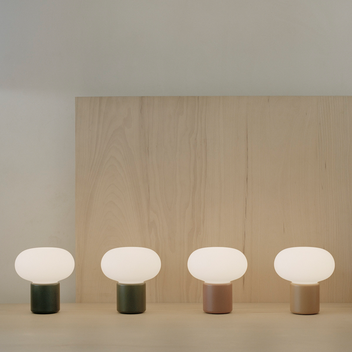 北歐進口燈具｜New Works 約翰充電式桌燈／露營燈 Karl-Johan Portable Table Lamp 北歐丹麥極簡傢具品牌