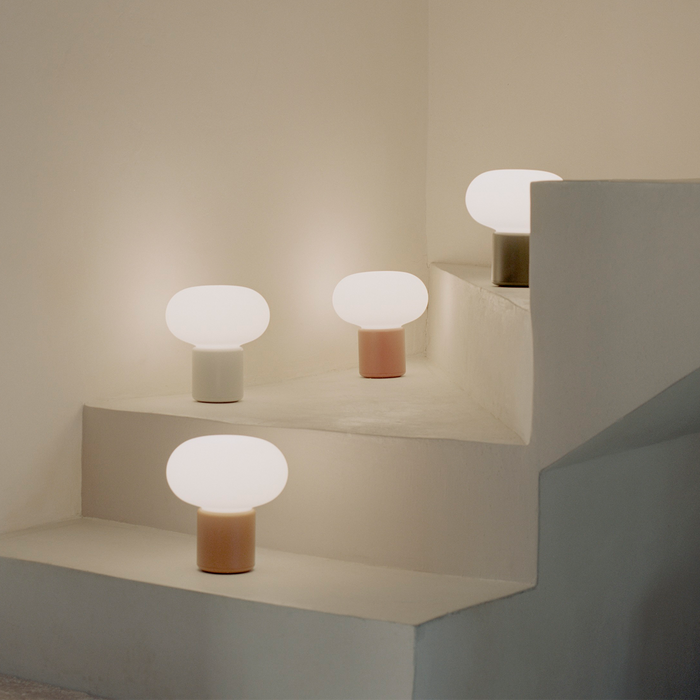 北歐進口燈具｜New Works 約翰充電式桌燈／露營燈 Karl-Johan Portable Table Lamp 北歐丹麥極簡傢具品牌