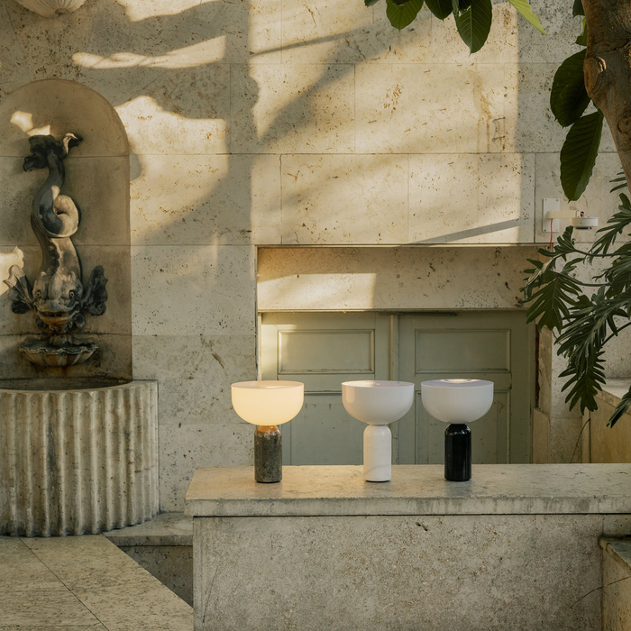 北歐進口燈具｜New Works 無瑕之光充電式桌燈／露營燈 Kizu Portable Table Lamp 北歐丹麥極簡傢具品牌