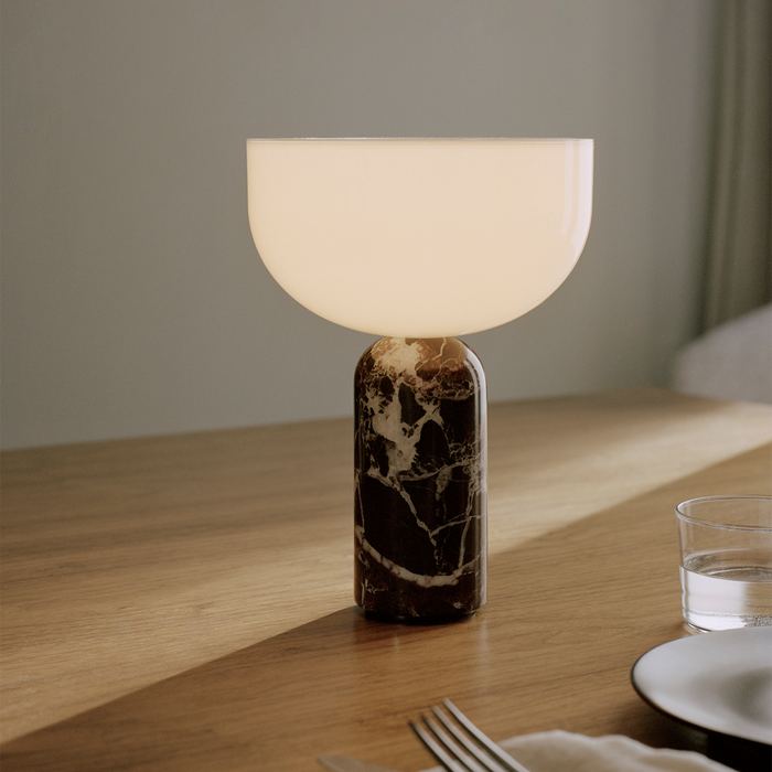 北歐進口燈具｜New Works 無瑕之光充電式桌燈／露營燈 Kizu Portable Table Lamp 北歐丹麥極簡傢具品牌