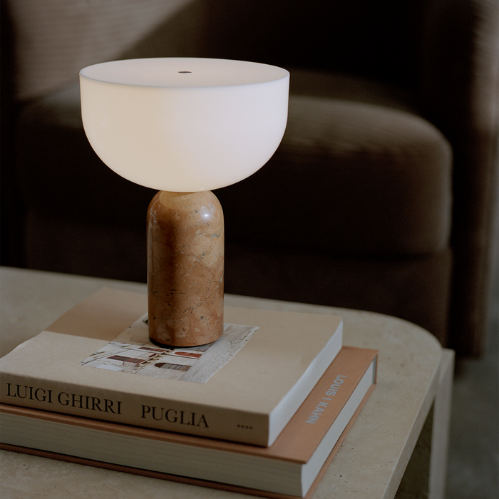 北歐進口燈具｜New Works 無瑕之光充電式桌燈／露營燈 Kizu Portable Table Lamp 北歐丹麥極簡傢具品牌
