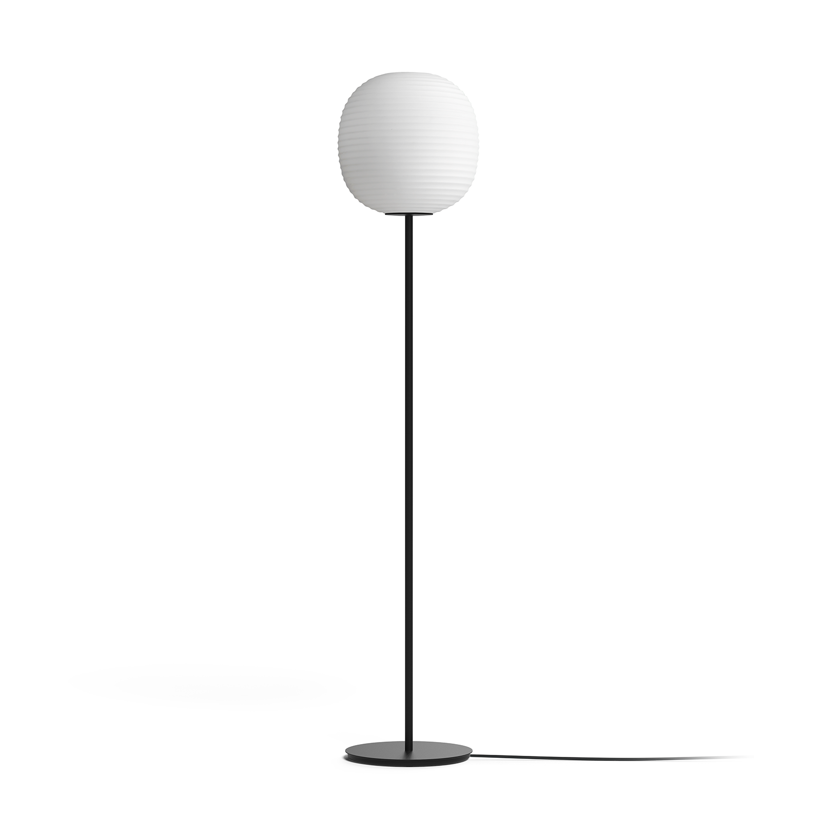 北歐進口燈具｜New Works 白月立燈 Lantern Floor Lamp 北歐丹麥極簡傢具品牌