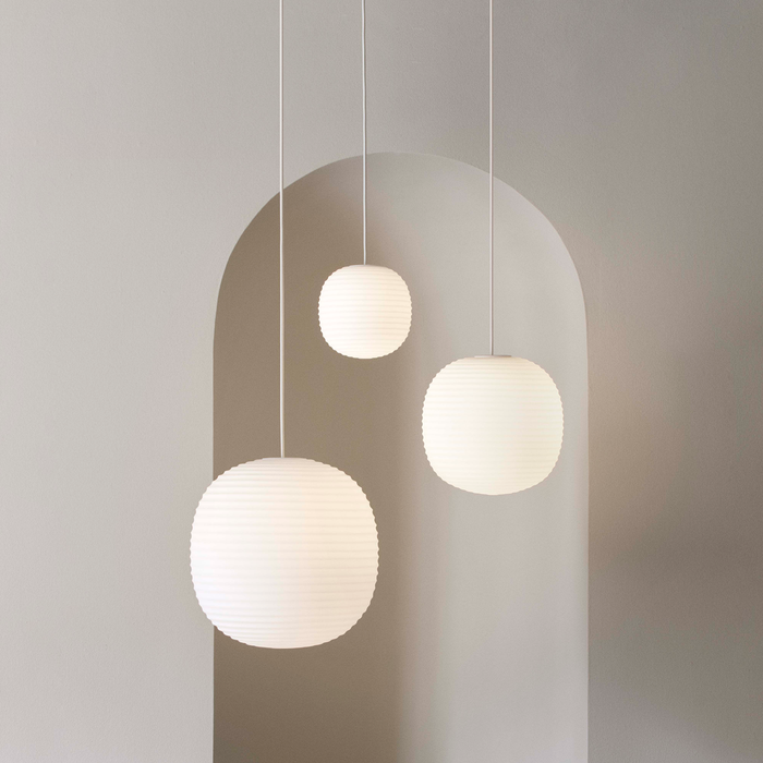 北歐進口燈具｜New Works 白月吊燈 Lantern Pendant 北歐丹麥極簡傢具品牌