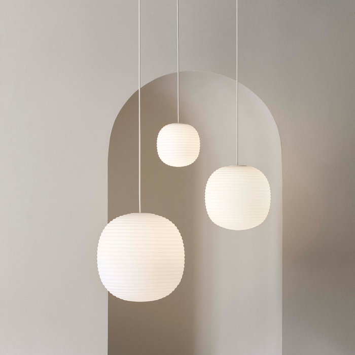 北歐進口燈具｜New Works 白月吊燈 Lantern Pendant 北歐丹麥極簡傢具品牌