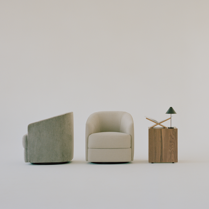 New Works 北歐設計邊桌 木質 床邊桌