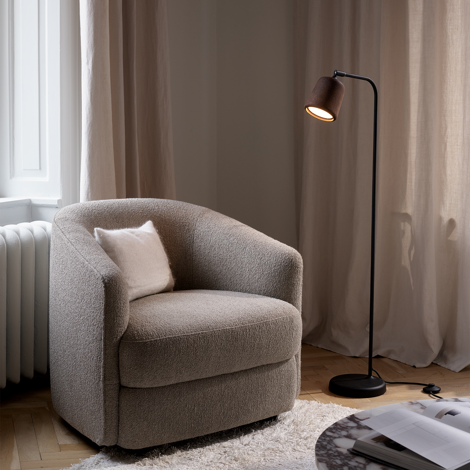 北歐進口燈具｜New Works 瑪提立燈 (經典版) Material Floor Lamp 北歐丹麥極簡傢具品牌