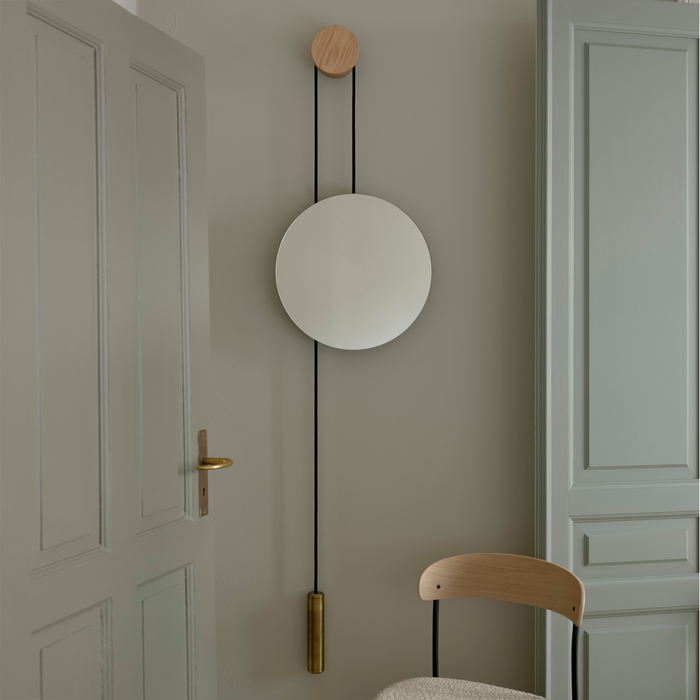 北歐傢具家飾｜New Works 昇光垂掛壁鏡 / 鏡子 Rise & Shine Wall Mirror 北歐丹麥極簡傢具品牌