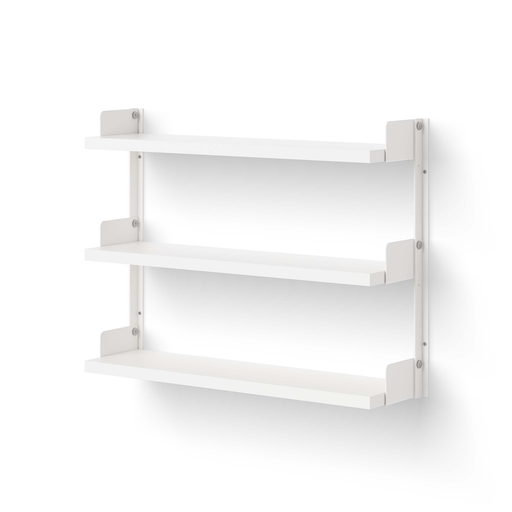 北歐收納傢具｜New Works 壁掛式三層窄版壁掛架 / 杯架  Tea Shelf 北歐丹麥極簡傢具品牌