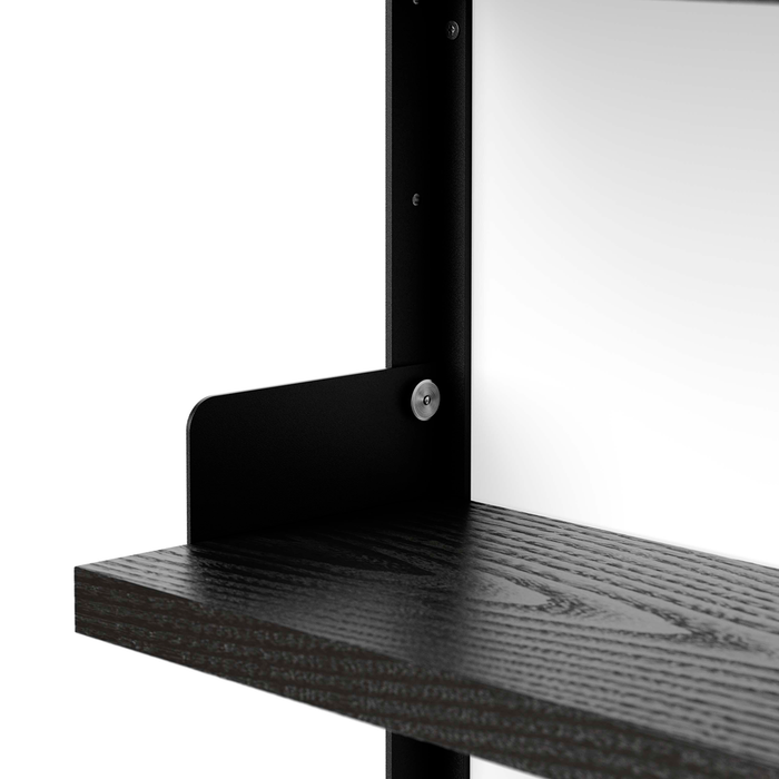 北歐收納傢具｜New Works 壁掛式三層窄版壁掛架 / 杯架  Tea Shelf 北歐丹麥極簡傢具品牌