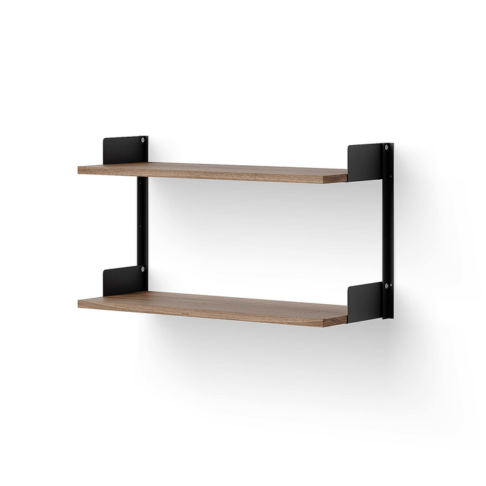 北歐收納傢具｜New Works 壁掛式雙層壁掛架 /書架 Wall Shelf 北歐丹麥極簡傢具品牌