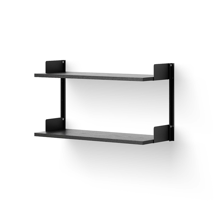 北歐收納傢具｜New Works 壁掛式雙層壁掛架 /書架 Wall Shelf 北歐丹麥極簡傢具品牌