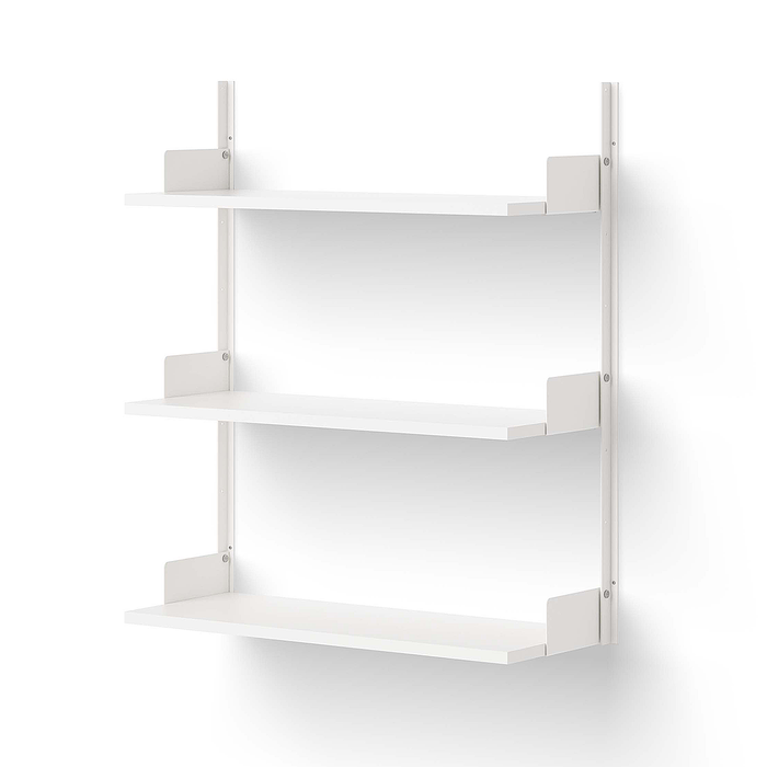New Works 北歐風層架 壁掛收納北歐收納傢具｜New Works 壁掛式三層壁掛架 Wall Shelf 北歐丹麥極簡傢具品牌