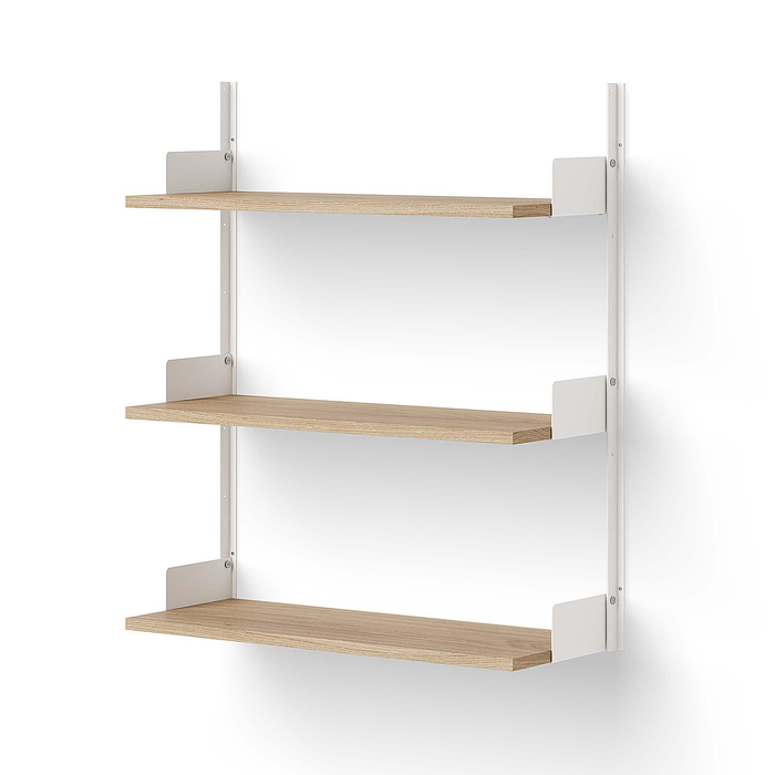 北歐收納傢具｜New Works 壁掛式三層壁掛架 Wall Shelf 北歐丹麥極簡傢具品牌