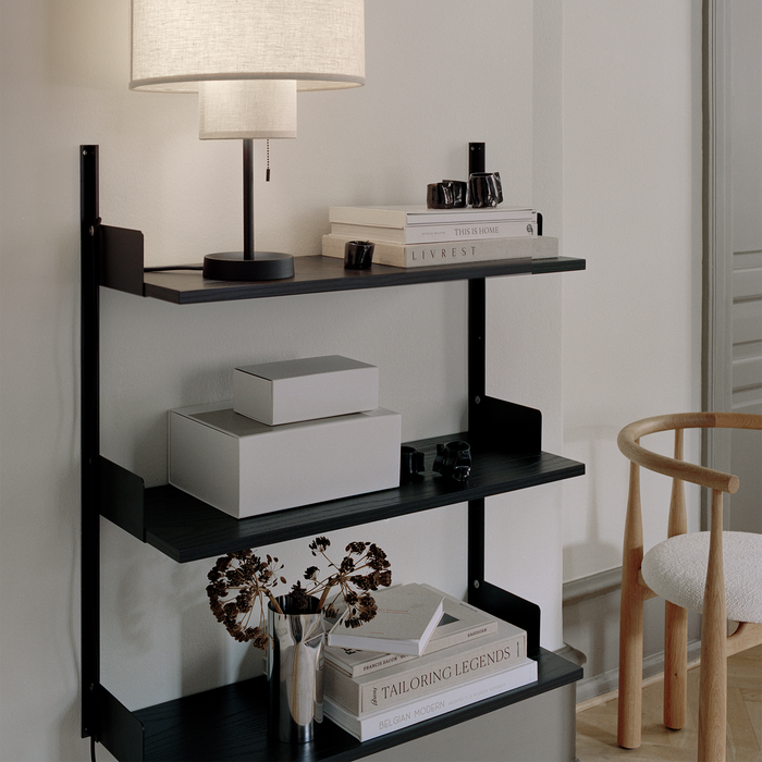 北歐收納傢具｜New Works 壁掛式三層壁掛架 Wall Shelf 北歐丹麥極簡傢具品牌