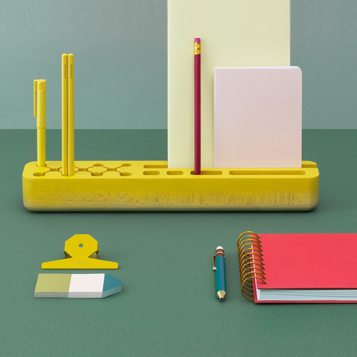 桌上收納｜Normann Copenhagen 文具收納 / 筆座 / 紙鎮 One Piece Organizer  