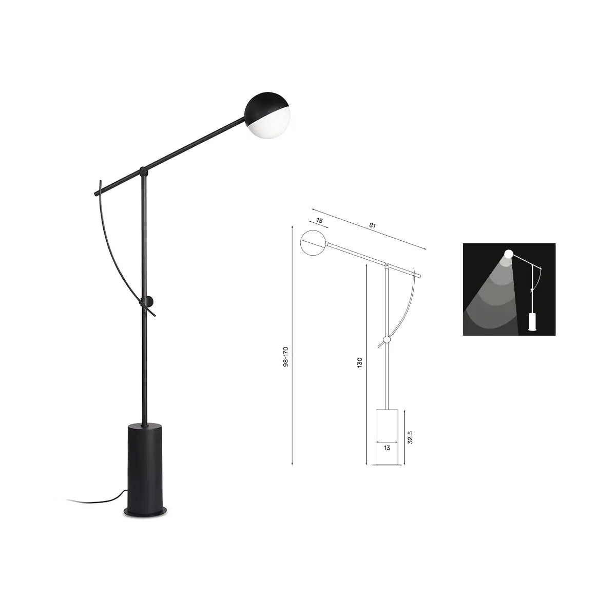 Northern Balancer 立燈 Northern - 潤舍．生活家居 Luxury Life