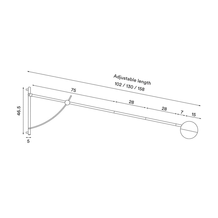 Northern Balancer 懸臂壁燈 Northern - 潤舍．生活家居 Luxury Life