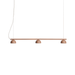 北歐進口燈具｜Northern 滴掛造型三盞排列吊燈 Blush Pendant Rail 3 Lamp 