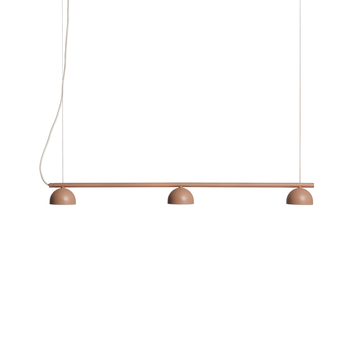 北歐進口燈具｜Northern 滴掛造型三盞排列吊燈 Blush Pendant Rail 3 Lamp 