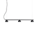 北歐進口燈具｜Northern 滴掛造型三盞排列吊燈 Blush Pendant Rail 3 Lamp 