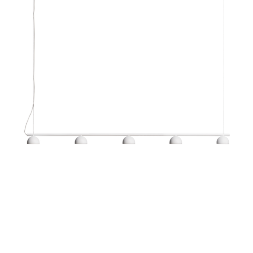 北歐進口燈具｜ Northern 滴掛造型五盞排列吊燈 Blush Pendant Rail 5 Lamp 