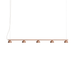 北歐進口燈具｜ Northern 滴掛造型五盞排列吊燈 Blush Pendant Rail 5 Lamp 